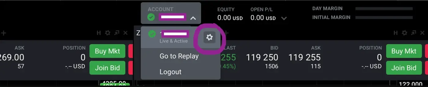 Import Tradovate trades — screenshot 1