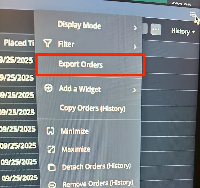 Import Webull trades — screenshot 3